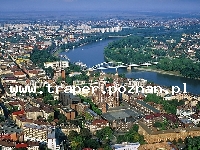 Szeged leży nad Cisą na południu Węgier.